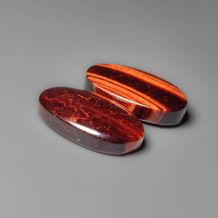 Red Tiger Eye Pair