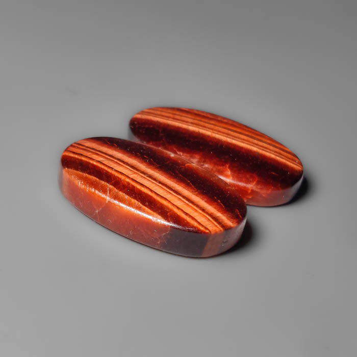 Red Tiger Eye Pair