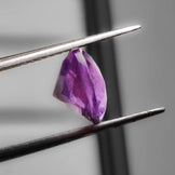 Checkerboard Cut Faceted Amethyst