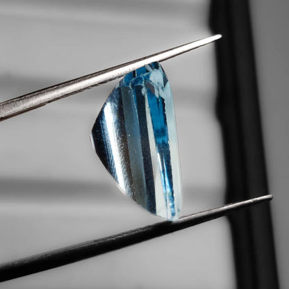 Fancy Cut Faceted Blue Topaz