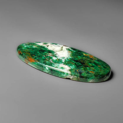 Parrot Wing Chrysocolla With Druzy Pocket