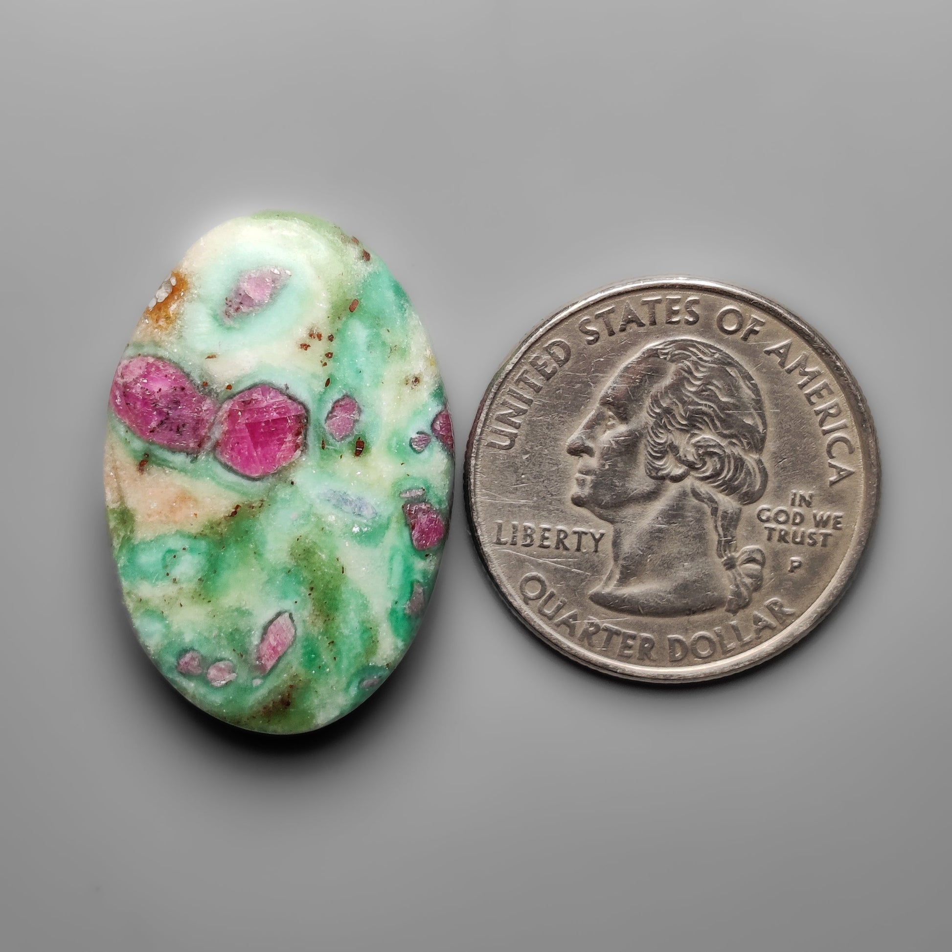 Ruby In Fuschite