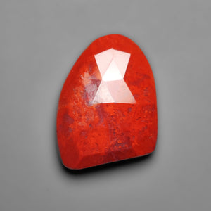 Rose Cut Red Moss Agate