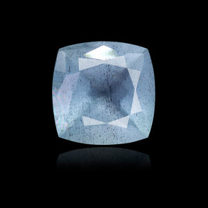 Faceted Moss Aquamarine