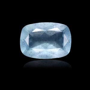 Faceted Moss Aquamarine
