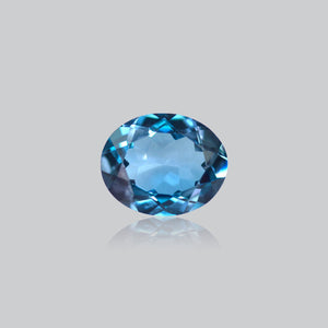 Faceted London Blue Topaz