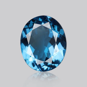 Faceted Swiss Blue Topaz