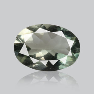 Faceted Green Prasiolite
