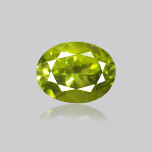 Faceted Green Sphene