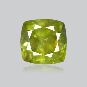 Faceted Green Sphene