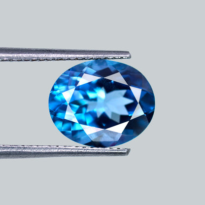 Faceted London Blue Topaz