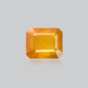 Faceted Yellow Sapphire