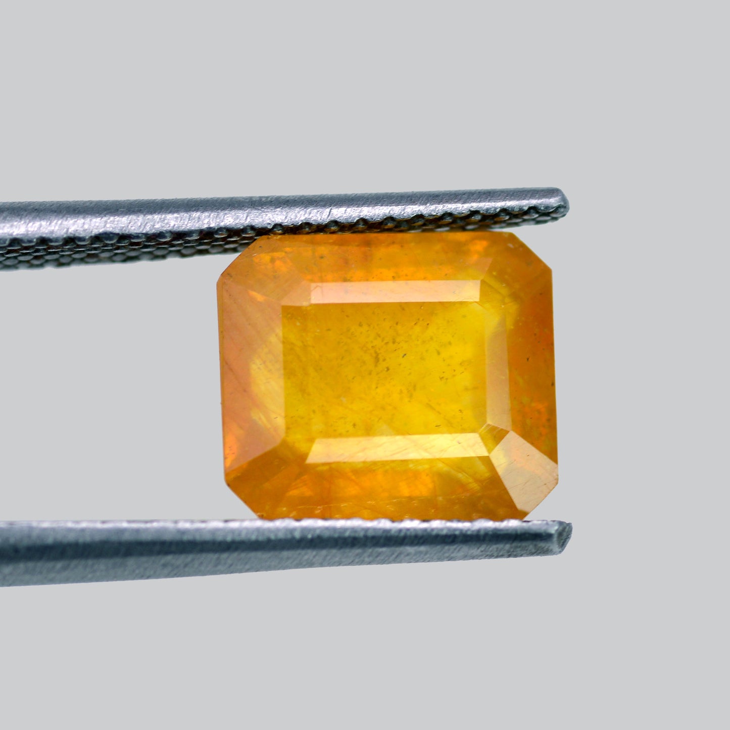 Faceted Yellow Sapphire