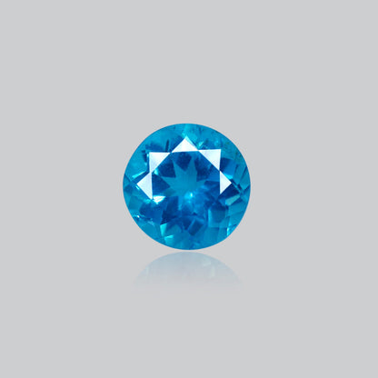 Faceted Sky Blue Apatite