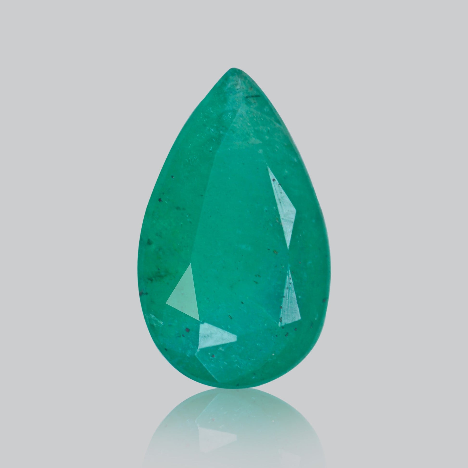Faceted Zambian Emerald