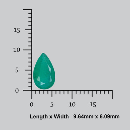 Faceted Zambian Emerald