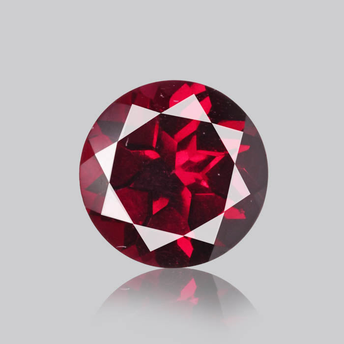 Faceted Rhodolite Garnet