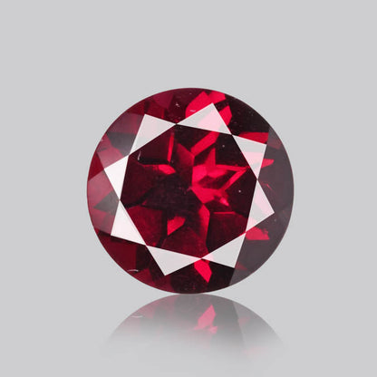 Faceted Rhodolite Garnet