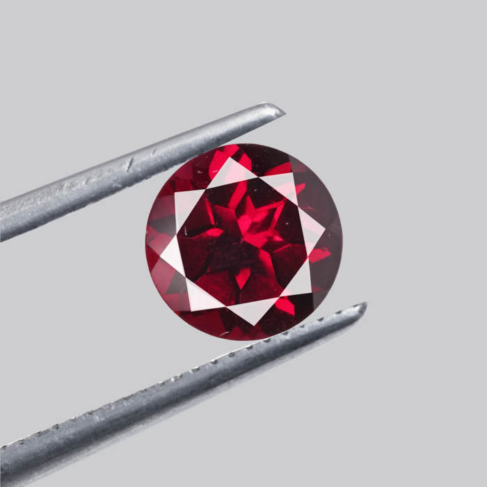 Faceted Rhodolite Garnet