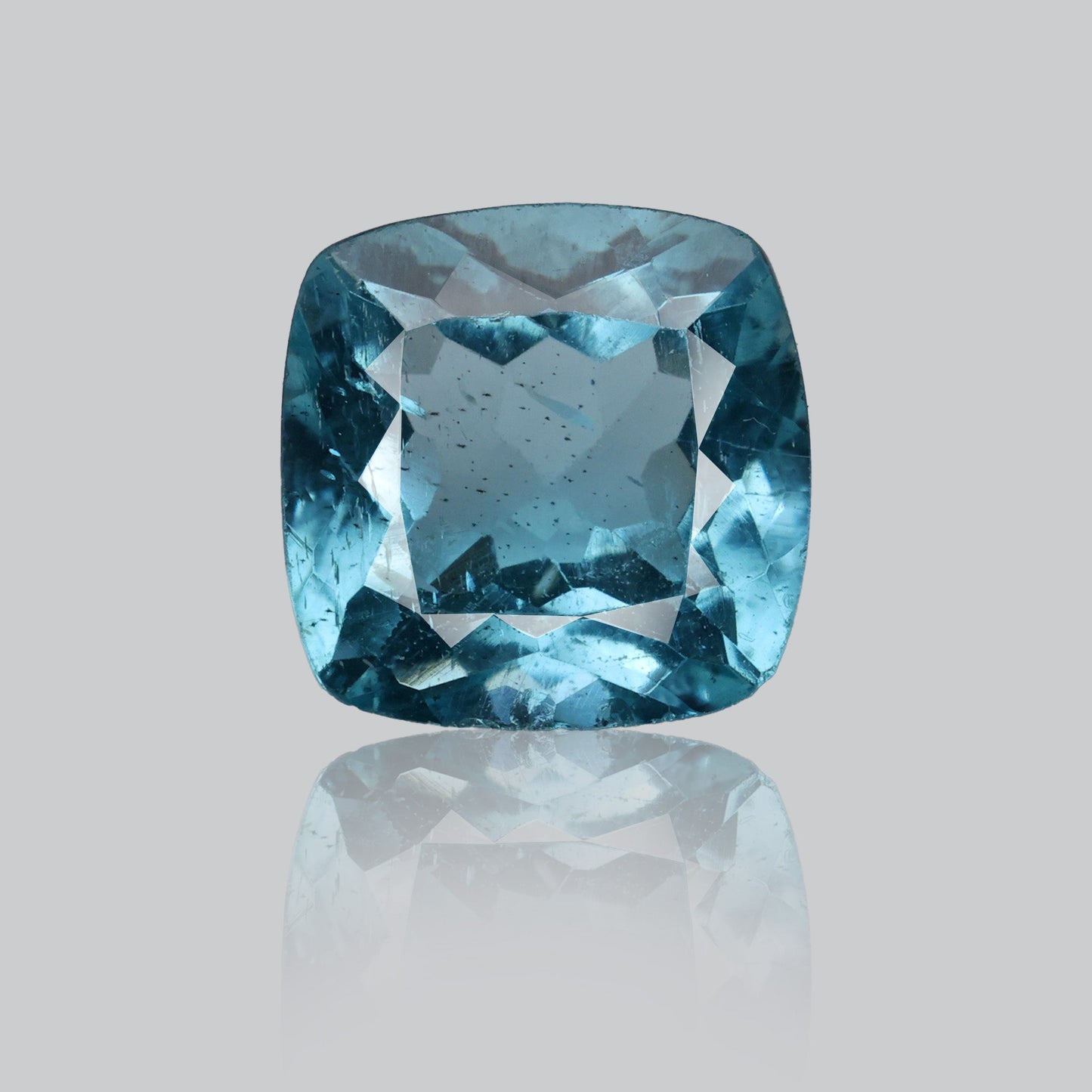 Faceted Sky Blue Apatite