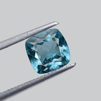 Faceted Sky Blue Apatite