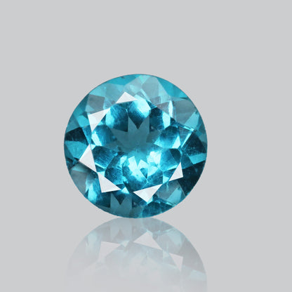 Faceted Sky Blue Apatite