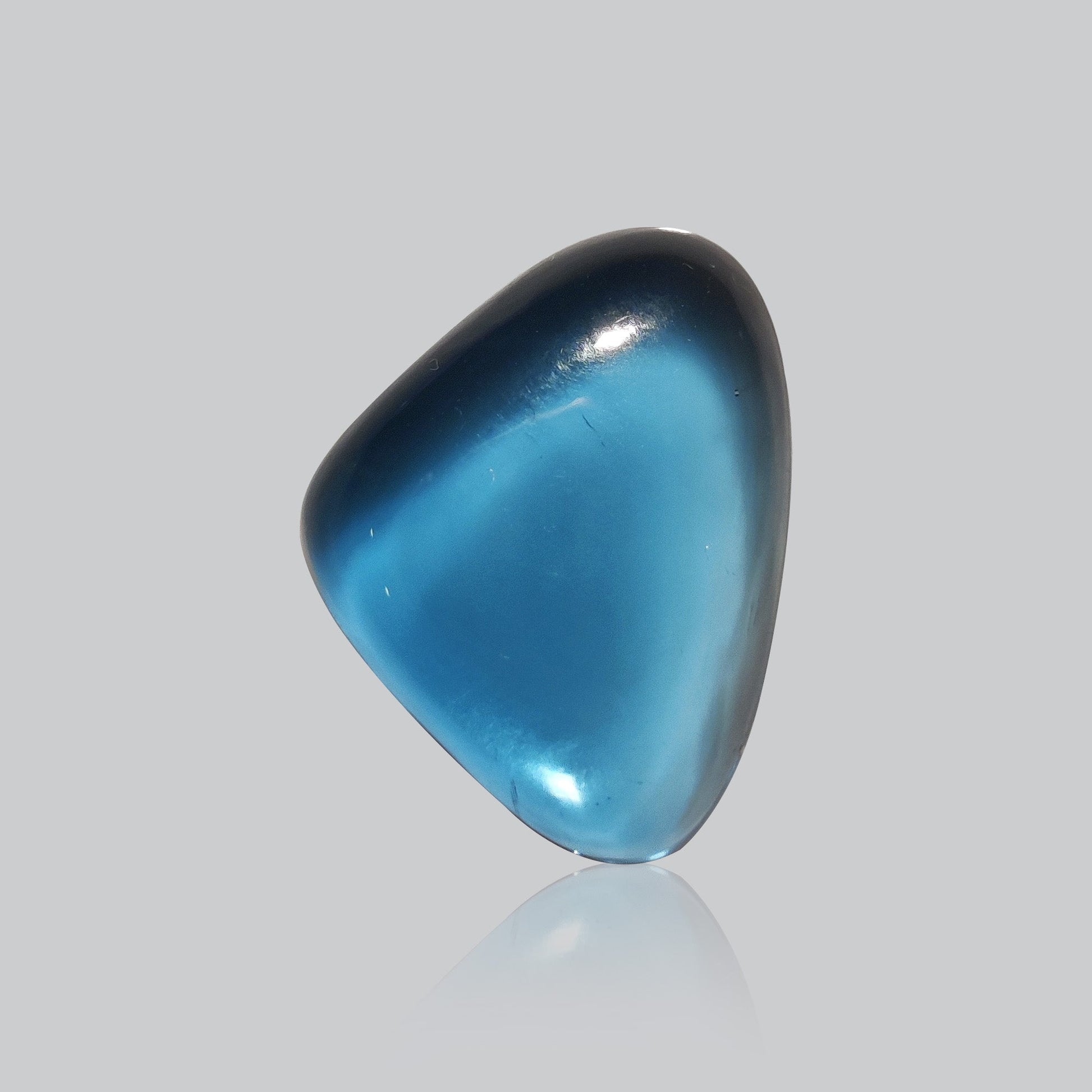 Rare Large London Blue Topaz Cabochon