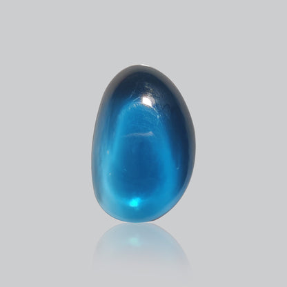 Rare Large London Blue Topaz Cabochon