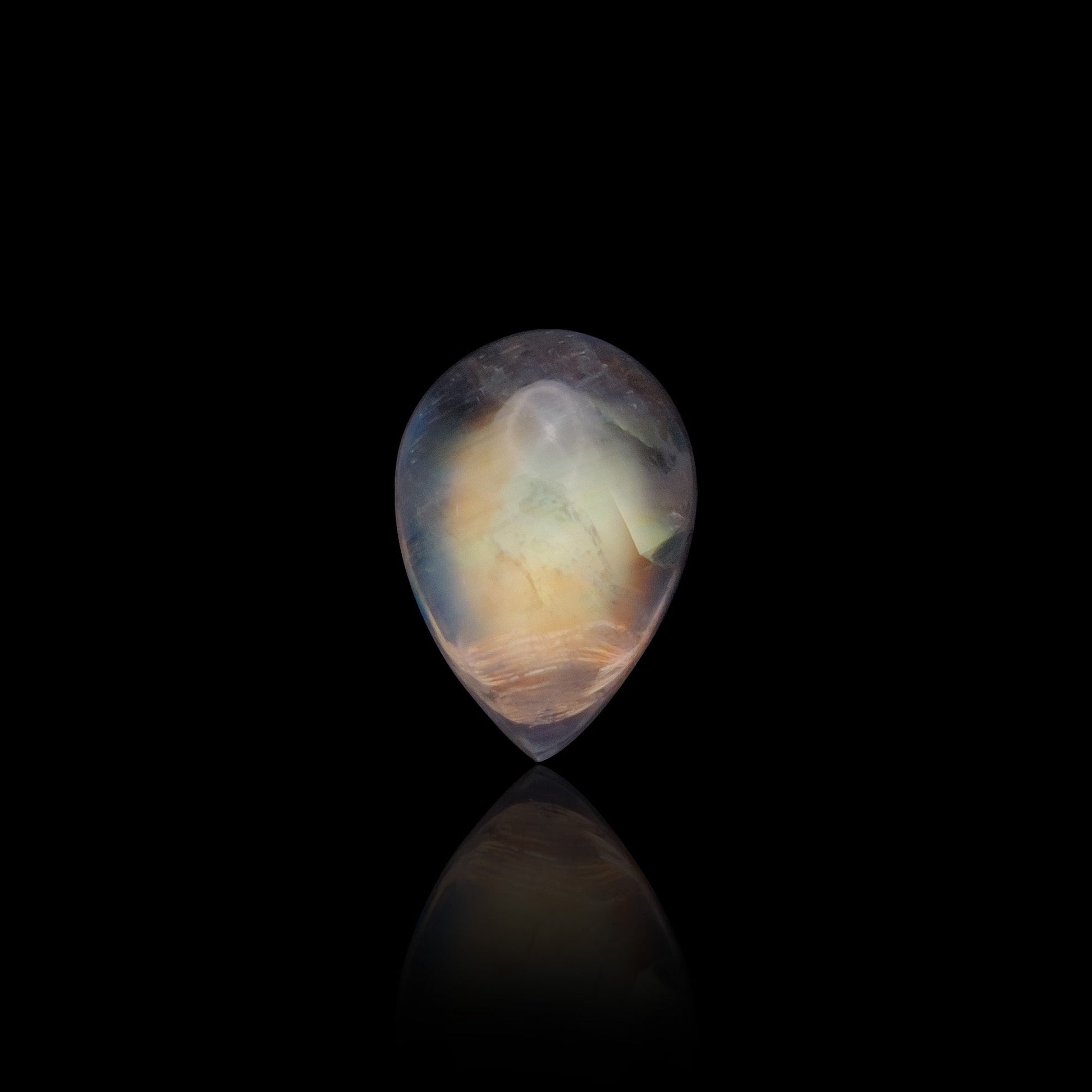 Rainbow Moonstone Cabochon