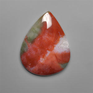 Red Moss Agate Cabochon