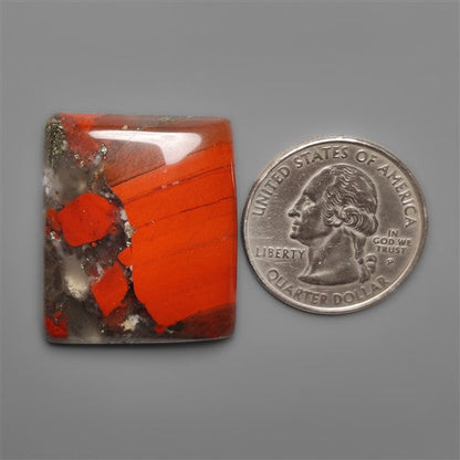 Conglomerate Bloodstone Cabochon