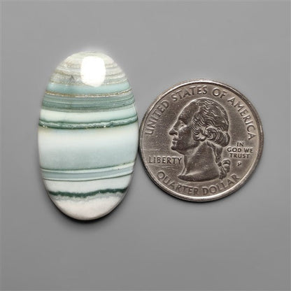Saturn Chalcedony Cabochon