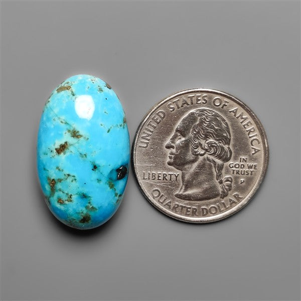 High Dome Morenci Turquoise Cabochon