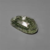 Chlorite in Quartz Rose Cut