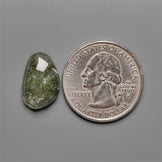 Chlorite in Quartz Rose Cut