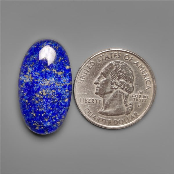 Lapis Lazuli With Himalayan Quartz Doublet