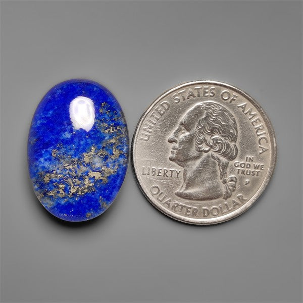 Lapis Lazuli With Himalayan Quartz Doublet