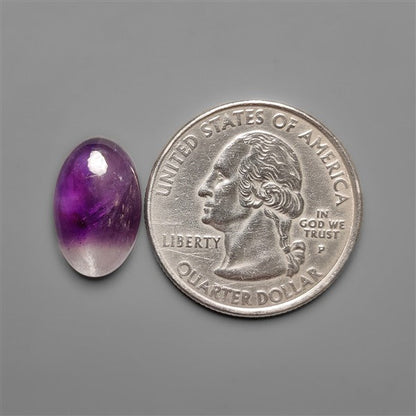 Amethyst In Quartz Cabochon