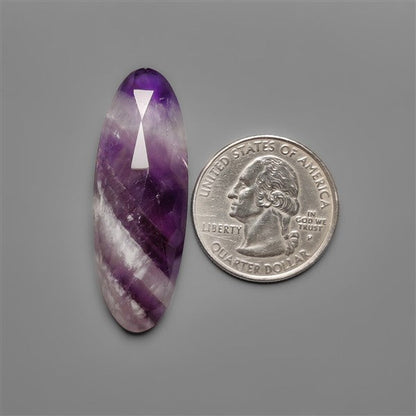Rose Cut Chevron Amethyst