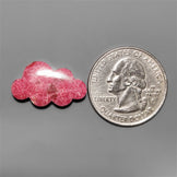 Pink Thulite Cloud Carving