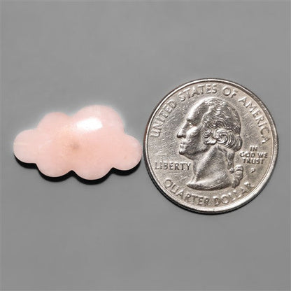 Pink Opal Cloud Carving