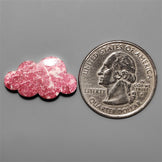 Pink Thulite Cloud Carving