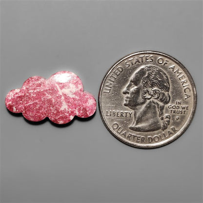 Pink Thulite Cloud Carving