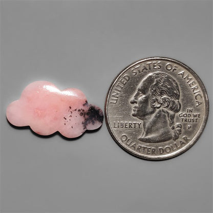 Pink Opal Cloud Carving