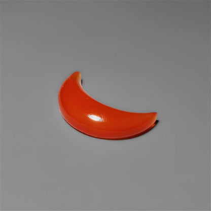 Carnelian Agate Crescent Carving