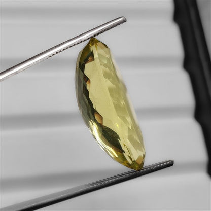 Millenium Cut Faceted Lemon Quartz