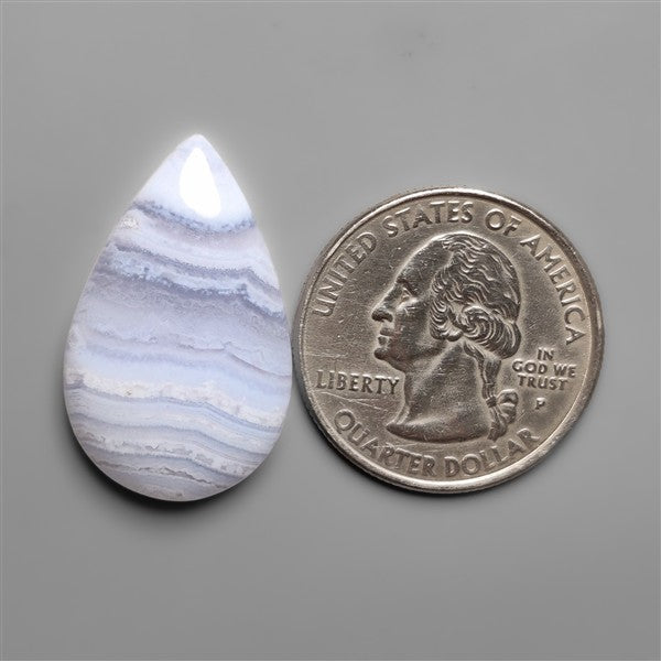 Blue Lace Agate Cabochon