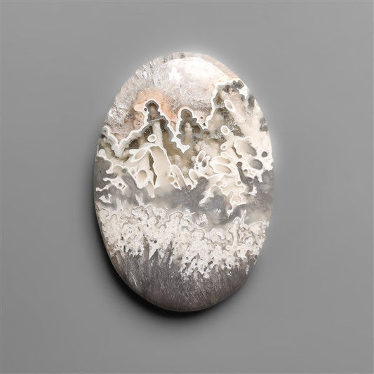 Orbicular Crazy Lace Tube Agate