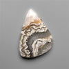 Orbicular Crazy Lace Tube Agate