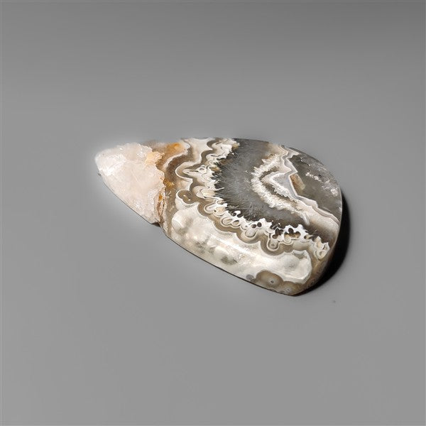 Orbicular Crazy Lace Tube Agate